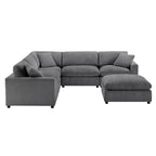 Divano componibile Comfort Pointe Casella 6 pezzi