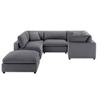 Divano componibile Comfort Pointe Casella 6 pezzi