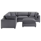 Divano componibile Comfort Pointe Casella 6 pezzi