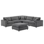 Divano componibile Comfort Pointe Casella 6 pezzi