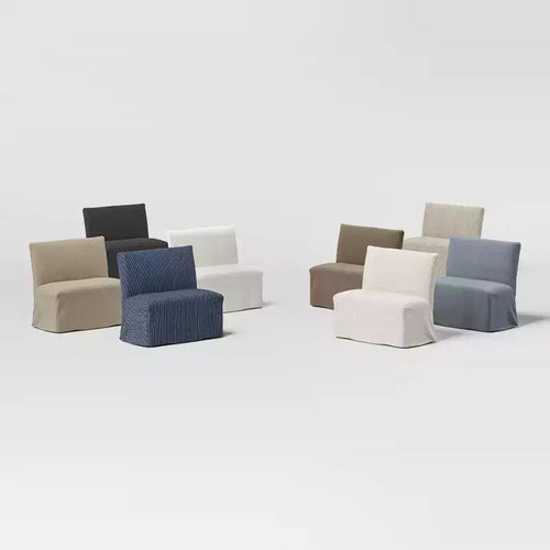 38 Jean Slipcovered Dining Banquette - Threshold