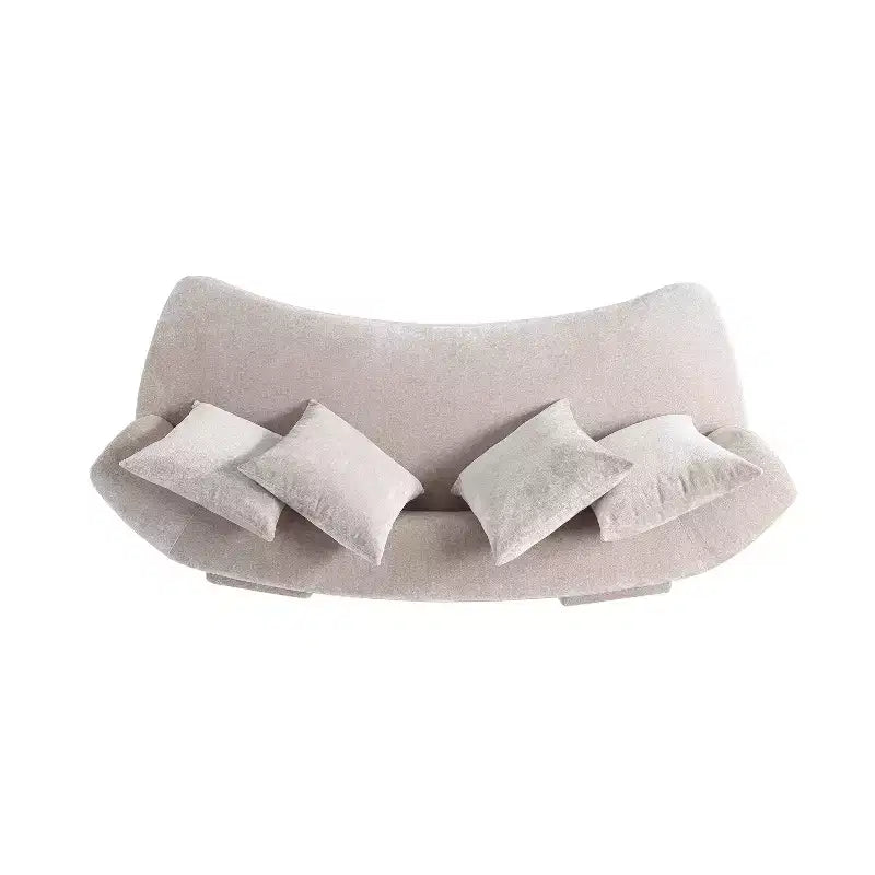 Manhattan Comfort Set Divano Verandah Chenille Imbottito 2 pz da 112" e Divano da 90.6"