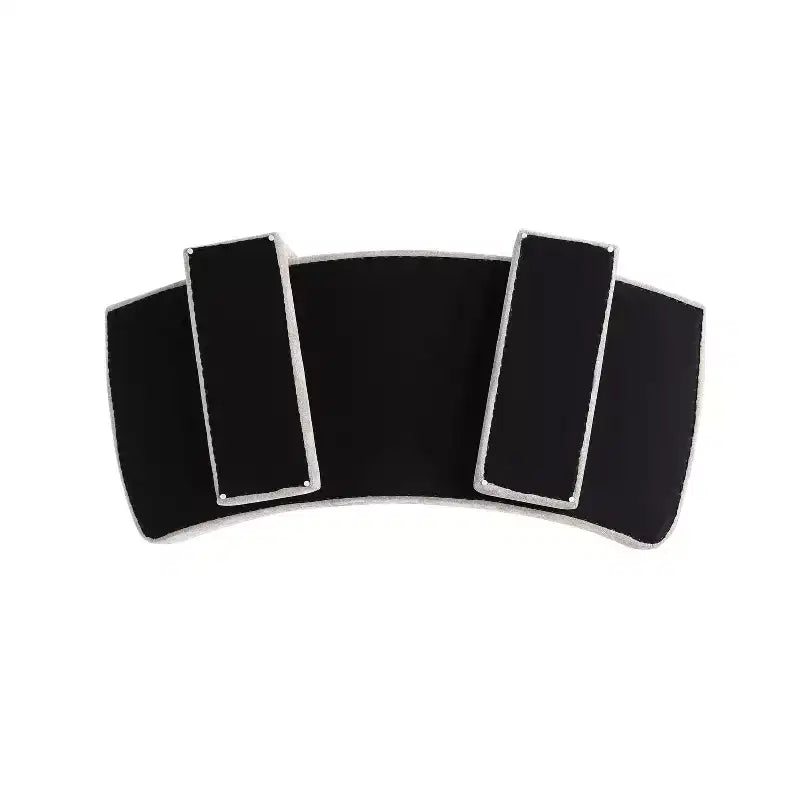 Manhattan Comfort Set Divano Verandah Chenille Imbottito 2 pz da 112" e Divano da 90.6"