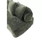 Manhattan Comfort Set Divano Verandah Chenille Imbottito 2 pz da 112" e Divano da 90.6"