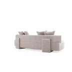 Manhattan Comfort Set Divano Verandah Chenille Imbottito 2 pz da 112" e Divano da 90.6"
