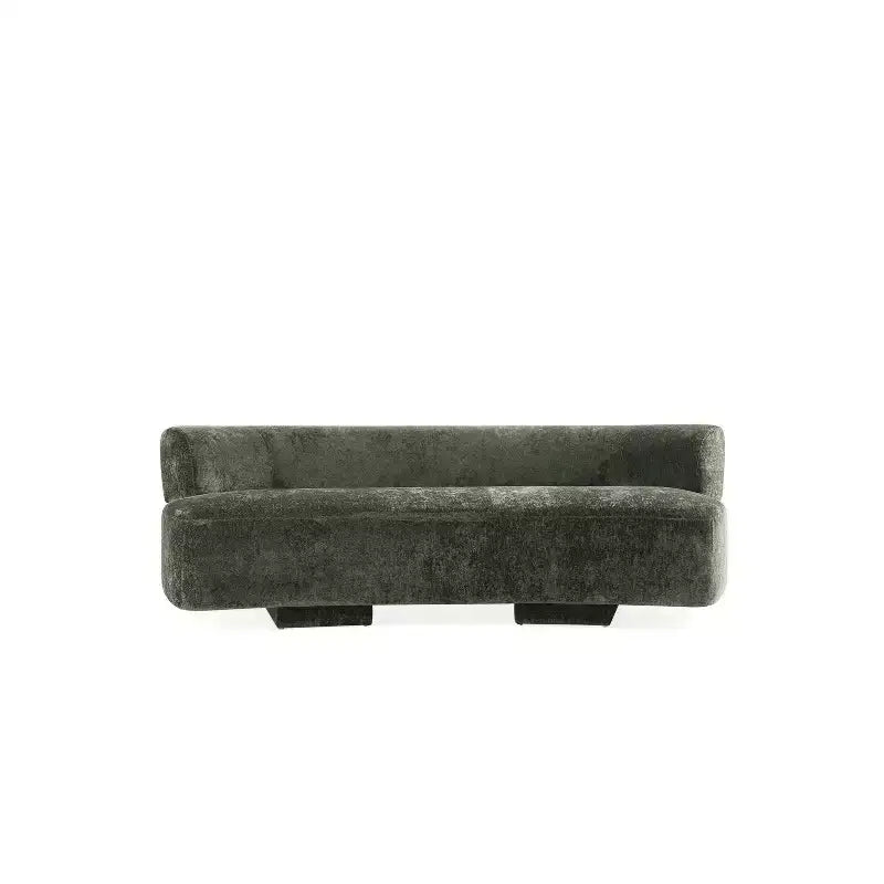 Manhattan Comfort Set Divano Verandah Chenille Imbottito 2 pz da 112" e Divano da 90.6"