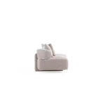 Manhattan Comfort Set Divano Verandah Chenille Imbottito 2 pz da 112" e Divano da 90.6"