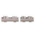 Manhattan Comfort 2pc Verandah Chenille Upholstered 112" Sofa and 90.6" Sofa Set