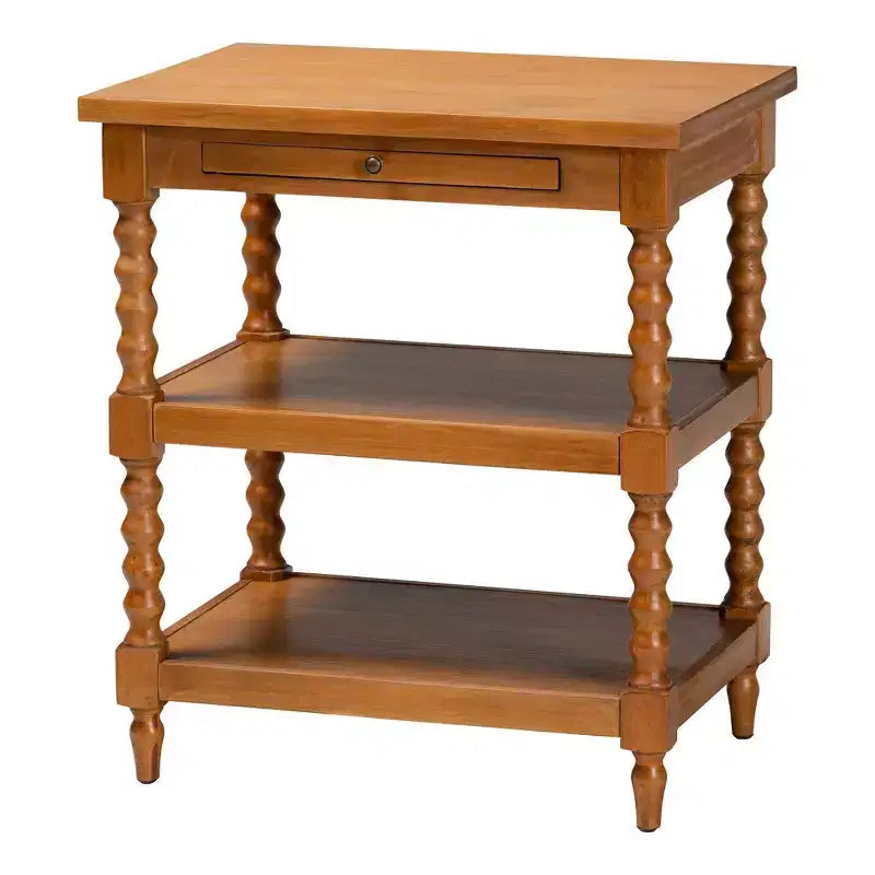 Tavolino in legno Imogene di Baxton Studio