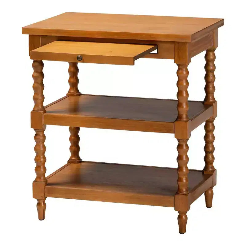 Tavolino in legno Imogene di Baxton Studio