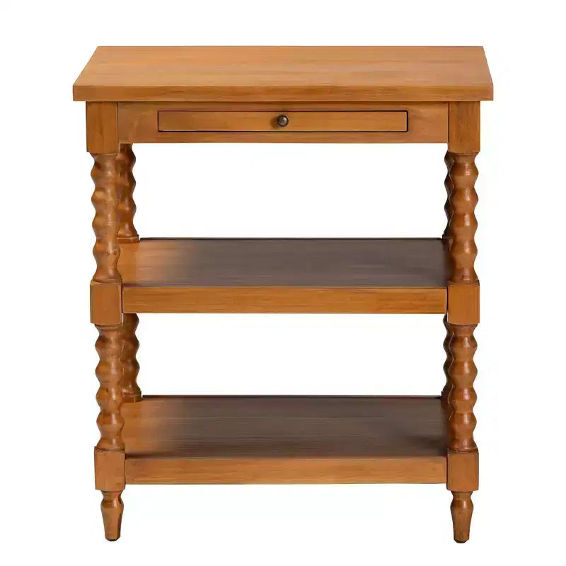 Tavolino in legno Imogene di Baxton Studio