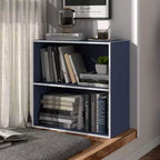 24/7 Shop At Home Libreria Moderna Silkpath a 2 Ripiani Impilabile e Modulare da 23,7"