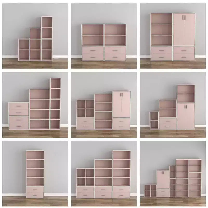 24/7 Shop At Home Libreria Moderna Silkpath a 2 Ripiani Impilabile e Modulare da 23,7"
