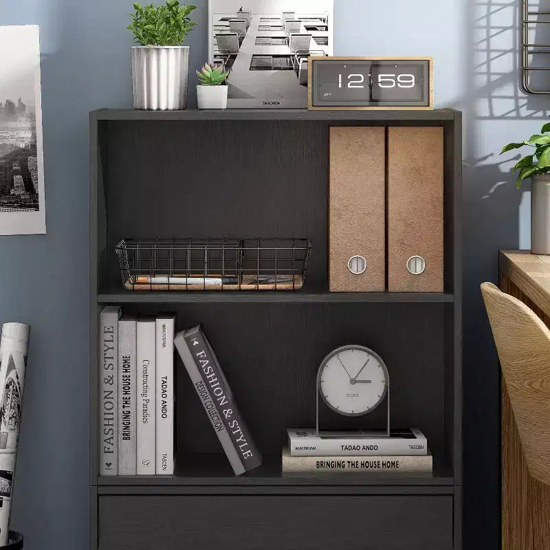 24/7 Shop At Home Libreria Moderna Silkpath a 2 Ripiani Impilabile e Modulare da 23,7"