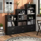 24/7 Shop At Home Libreria Moderna Silkpath a 2 Ripiani Impilabile e Modulare da 23,7"