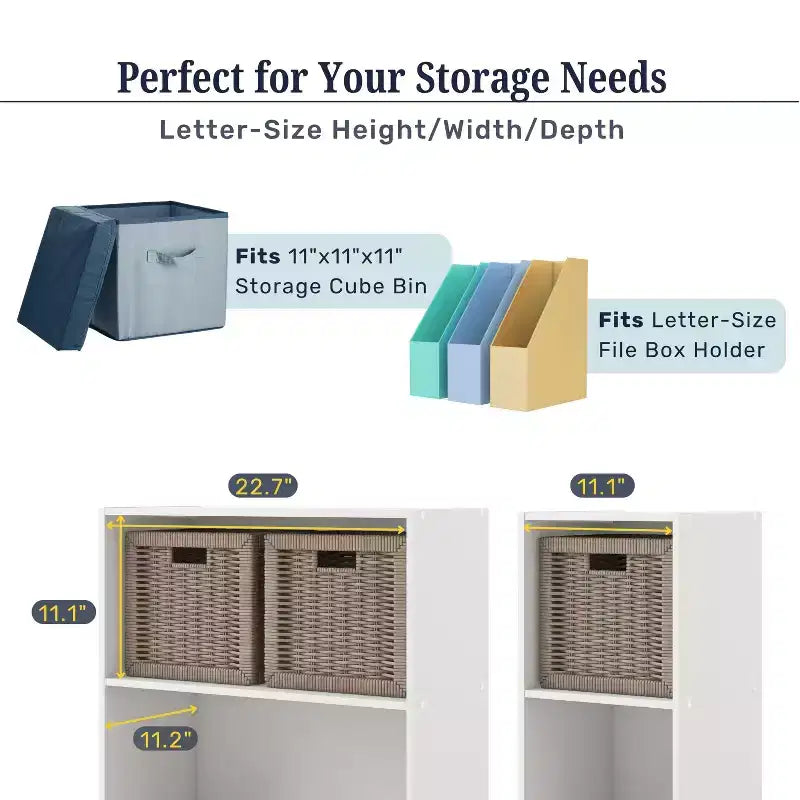 24/7 Shop At Home Libreria Moderna Silkpath a 2 Ripiani Impilabile e Modulare da 23,7"
