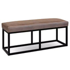 WyndenHall 44 Wide Kerwood Panca pouf rettangolare contemporanea