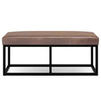 WyndenHall 44 Wide Kerwood Panca pouf rettangolare contemporanea