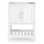 Alaterre Furniture Mobile bagno Bennet bianco