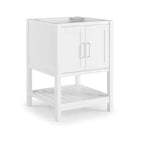 Alaterre Furniture Mobile bagno Bennet bianco