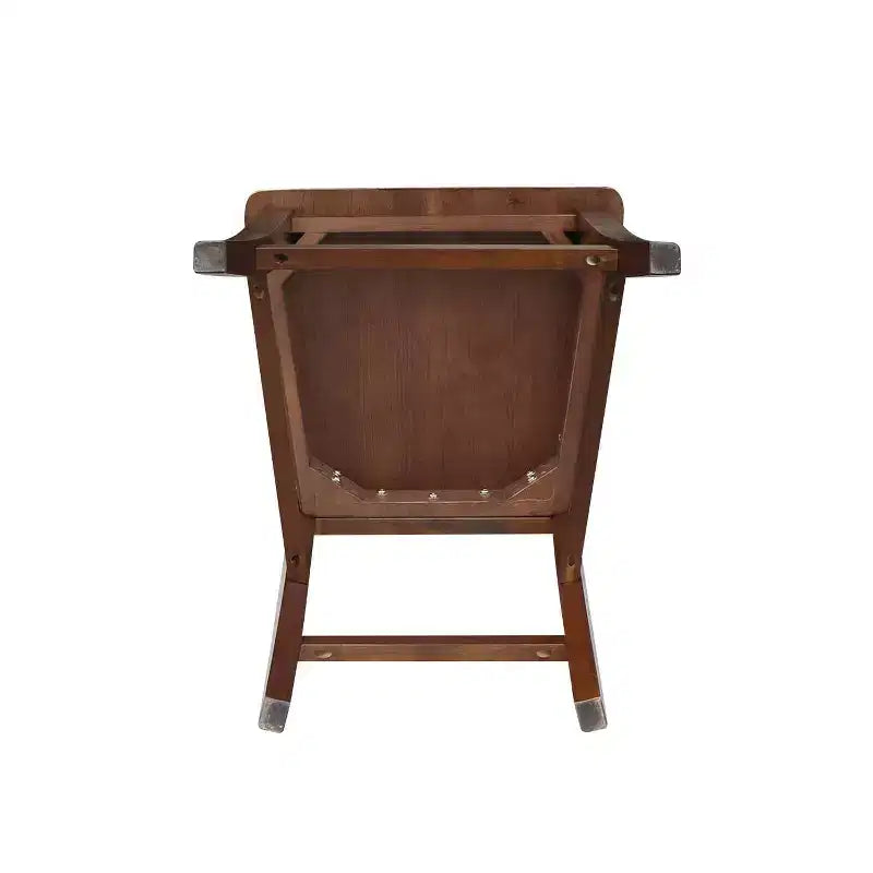 International Concepts Sgabello da bancone 24 Roma in legno massello espresso