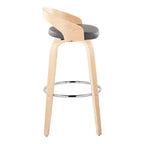 LumiSource Set di 2 Sgabelli da Bar Girevoli Grotto da 30"