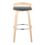LumiSource Set di 2 Sgabelli da Bar Girevoli Grotto da 30"