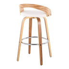 LumiSource Set di 2 Sgabelli da Bar Girevoli Grotto da 30"