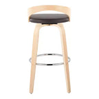LumiSource Set di 2 Sgabelli da Bar Girevoli Grotto da 30"