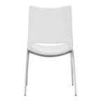 Set di 2 sedie da pranzo Geary - ZM Home: Imbottite, struttura in acciaio