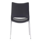 Set di 2 sedie da pranzo Geary - ZM Home: Imbottite, struttura in acciaio