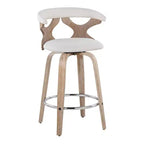 Set di 2 sgabelli da bar Gardenia altezza bancone - LumiSource