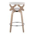 Set di 2 sgabelli da bar Gardenia altezza bancone - LumiSource