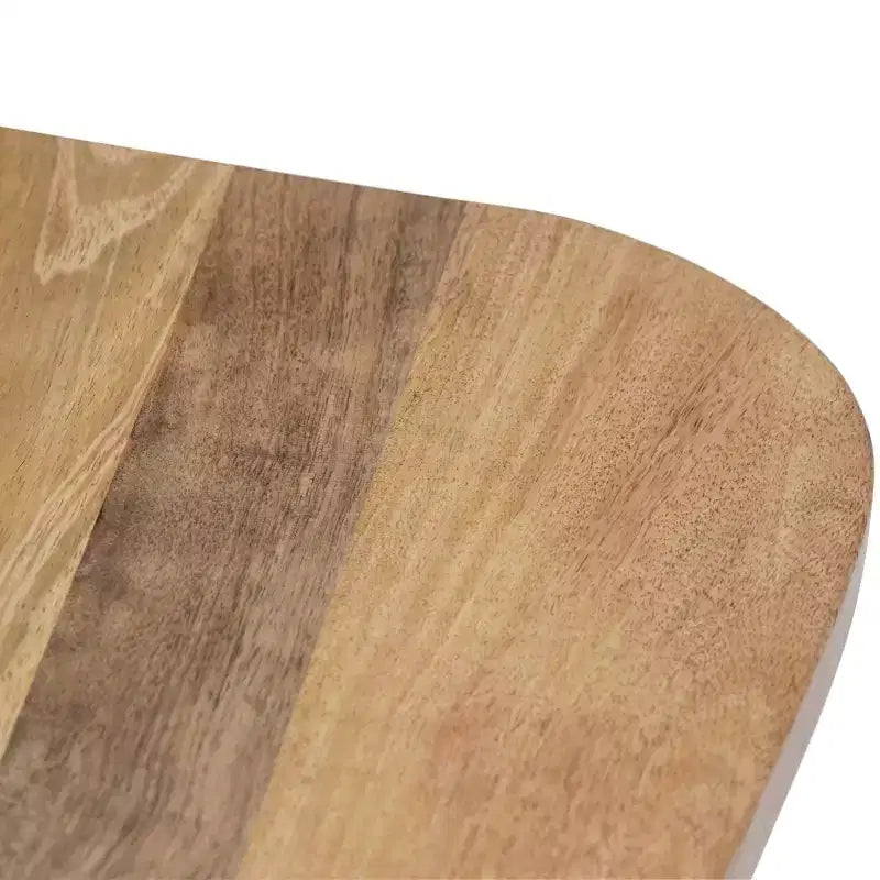 Tavolino d'appoggio Tillman in metallo e legno