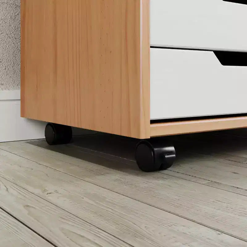 Carrello rotante Trendfurn Omnia a 1 anta e 6 cassetti