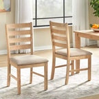 Lifestorey Set da pranzo rettangolare da 5 pezzi Peggy Farmhouse