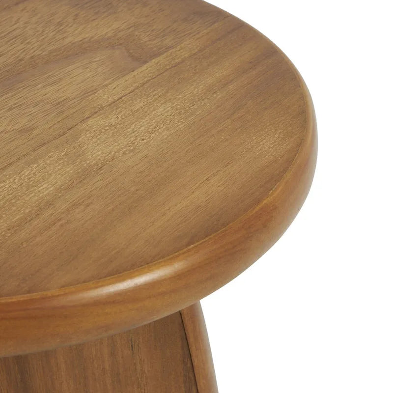Tavolino con base in legno - set due pezzi, nero o marrone -